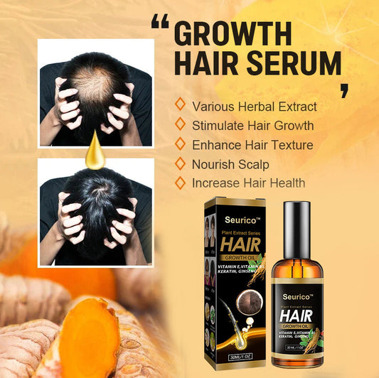 Seurico™ Rapid Hair Growth Serum - Rejuvenate your hair with our proven product!