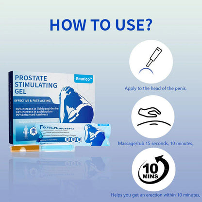 Seurico™ Men's Dedicated Prostate Stimulus Gel丨Effective and Fast