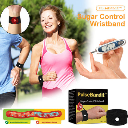 PulseBandit™ Sugar -Controlled Wristband丨Manage Your Sugar Levels with Ease!